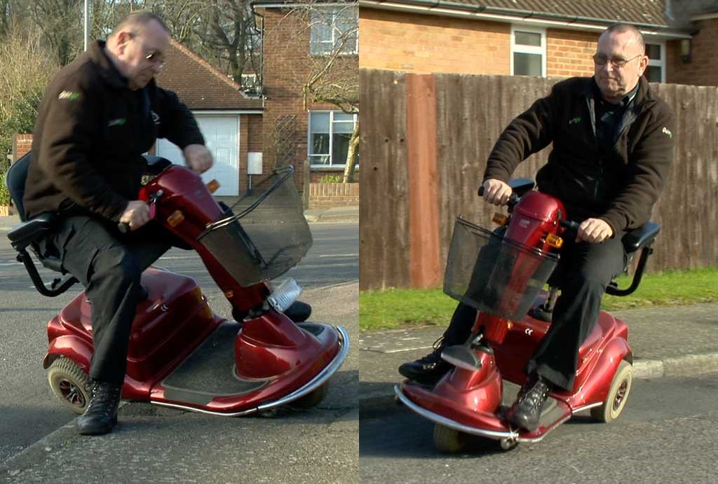 3 wheel mobility scooters can be unstable